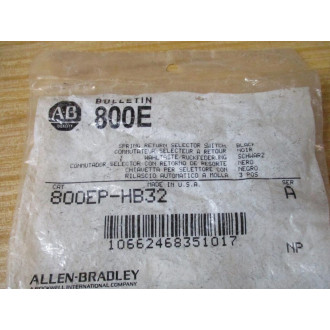 Allen Bradley 800EP-HB32 Selector Switch 800EPHB32