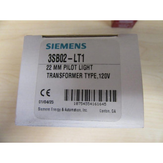 Siemens 3SB02-LT1 Pilot LIght Assembly