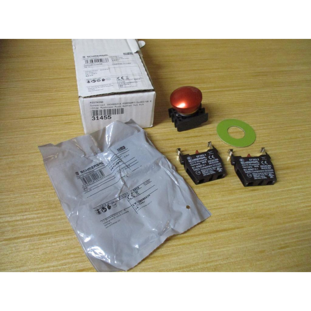 Schmersal EDRR40RT2x303GB E-Stop Button 103008214
