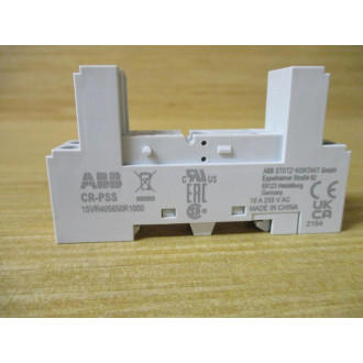 ABB CR-PSS Relay Socket 1SVR405650R1000 (Pack of 10)