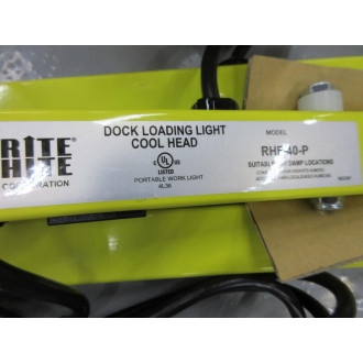 Rite Hite RH-INC-WH-1 Cool Head Dock Light RHF-40-P - New No Box