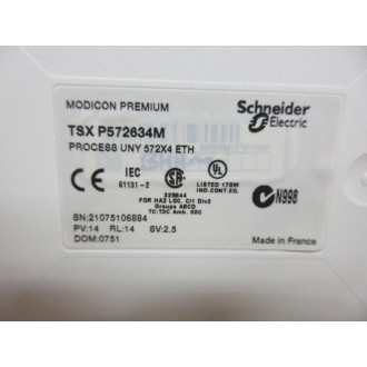 Schneider Electric TSX P572634M PLC Module Rack TSXP572634M - Used