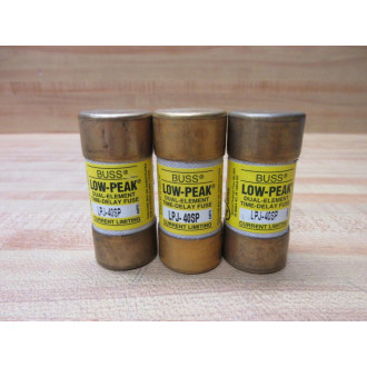 Bussmann LPJ-40SP Bussmann Fuse Cross Ref 4XF37 (Pack of 3) - Used