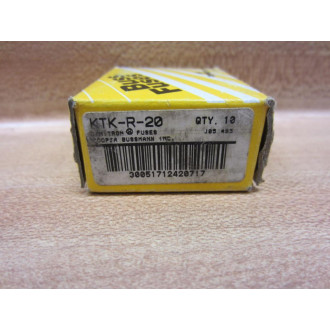Buss KTK-R-20 Bussmann Fuse Cross Ref 4XC27 (Pack of 10)