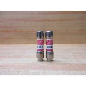 Littelfuse KLDR-5A Fuse Cross Ref 486M28, KLDR005 (Pack of 2) - New No Box