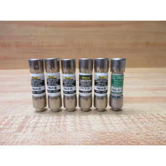Buss FNQ-R-20 Bussmann Fuse Cross Ref 4TWK9 (Pack of 6) - New No Box