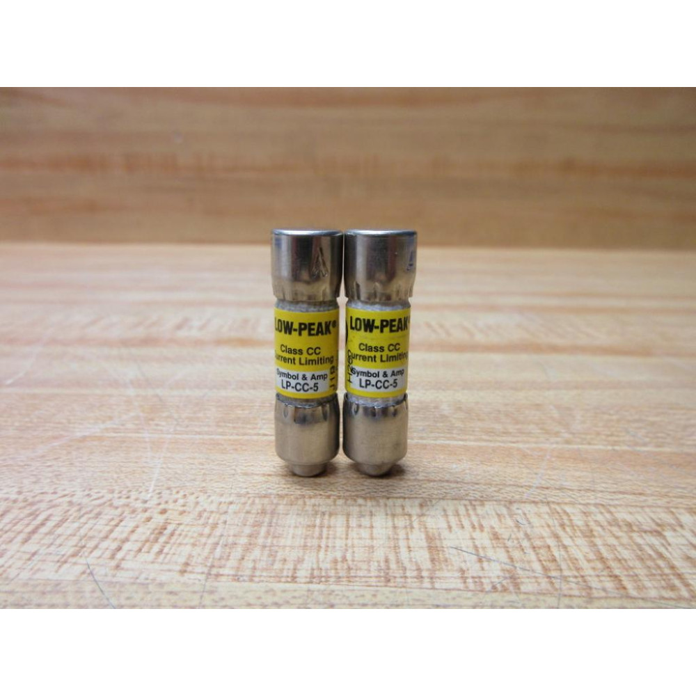 Buss LP-CC-5 Bussmann Fuse Cross Ref 1CX61 (Pack of 2) - New No Box