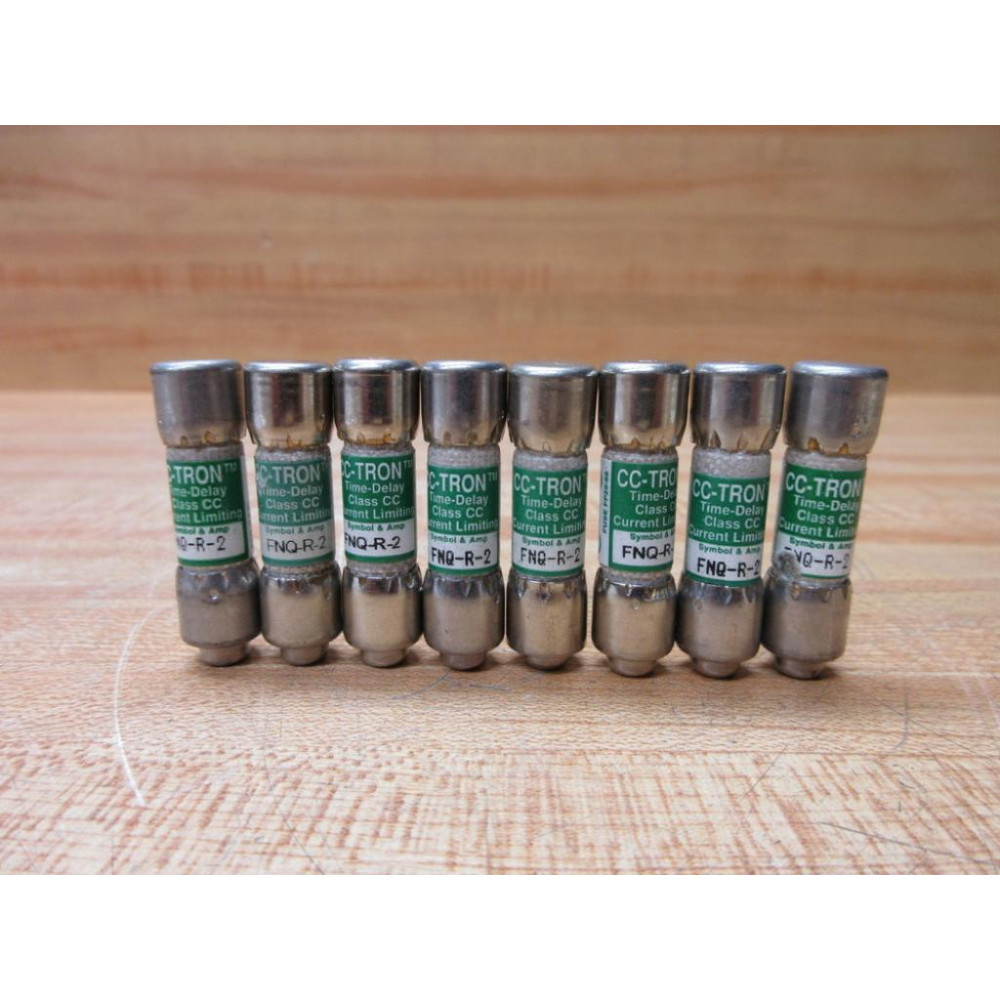 Buss FNQ-R-2 Bussmann Fuse Cross Ref 6F114 (Pack of 8) - New No Box