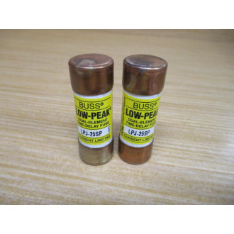 Buss LPJ-25SP Bussmann Fuse Cross Ref 4XF34 (Pack of 2) - New No Box
