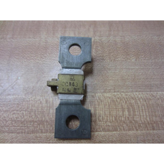 Square D CC143 Overload Relay Heater Element (Pack of 2) - Used