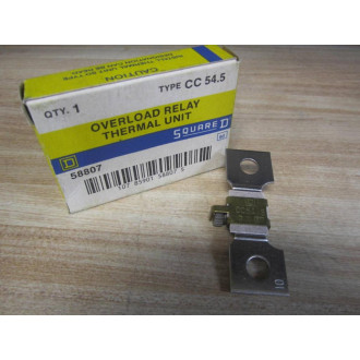 Square D CC54.5 Overload Relay Heater Element CC545