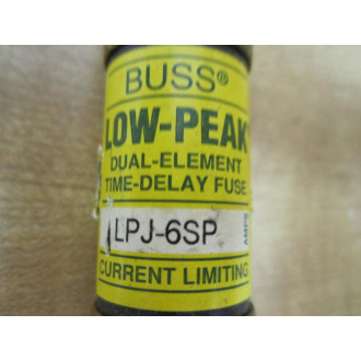 Buss LPJ-6SP Bussmann Fuse Cross Ref 4XF29 (Pack of 6) - Used