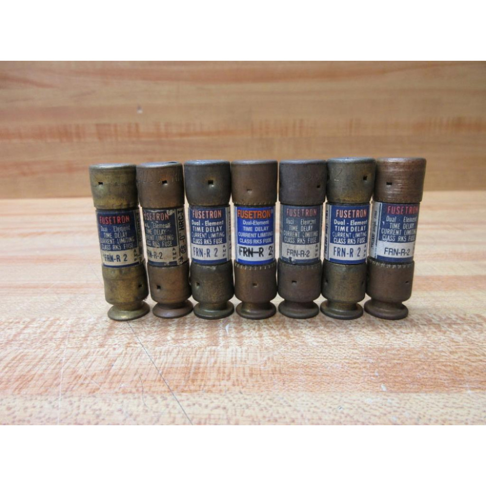 Buss FRN-R-2 Bussmann Fuse Cross Ref 2A155 (Pack of 7) - Used