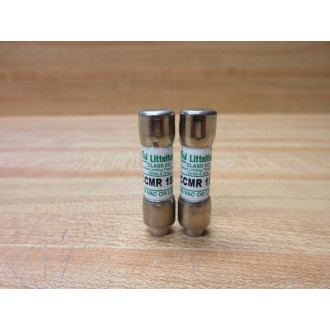 Littelfuse CCMR-15 Fuse Cross Ref 486K57, CCMR015 (Pack of 2) - New No Box