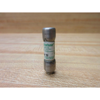 Littelfuse CCMR-15 Fuse Cross Ref 486K57, CCMR015 (Pack of 3) - Used