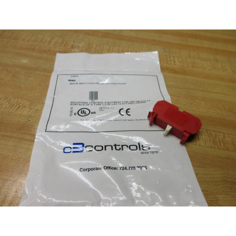 C3 Controls WNC Contact Block