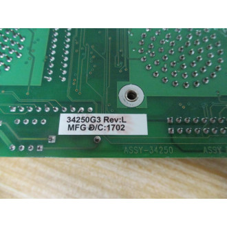 Econolite 34250G3 Processor IO Module ASC2S Rev. L - Used