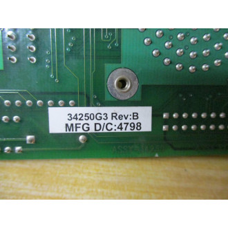 Econolite 34250G3 Processor IO Module ASC2S Rev. B - Used