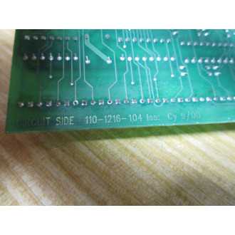 EDI 110-1216-001 Circuit Board Assembly 110-1216-1004 - Used