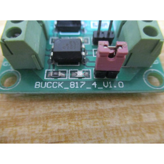 BUCCK-817-4-V1.0 Optocoupler Module PC817 - Used