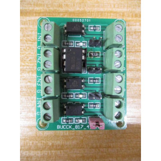BUCCK-817-4-V1.0 Optocoupler Module PC817 - Used
