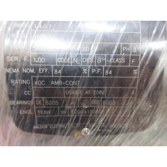Baldor Reliance 35L503P069G2 ABB Industrial Motor