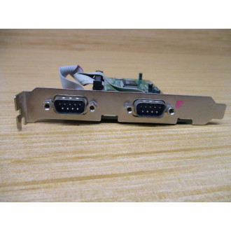 Moschip F-PIO9835-2S-01-ST01 2-Port PCI Card NM9735 - Used