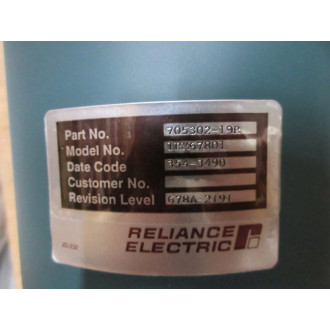 Reliance Electric 705302-19R Motor 1RM67801