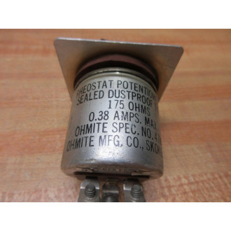Ohmite 47862 Rheostat Potentiometer 9RC4 - New No Box