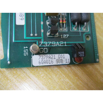 Westinghouse 7379A21 G01 Circuit Board 6QAV16 - Used
