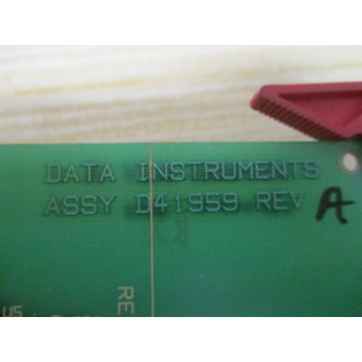 Data Instruments D41959 Circuit Board D50592 - Used