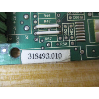 Unico 918493.010 Circuit Board 403-056 ECL0 Chipped Connector - Used