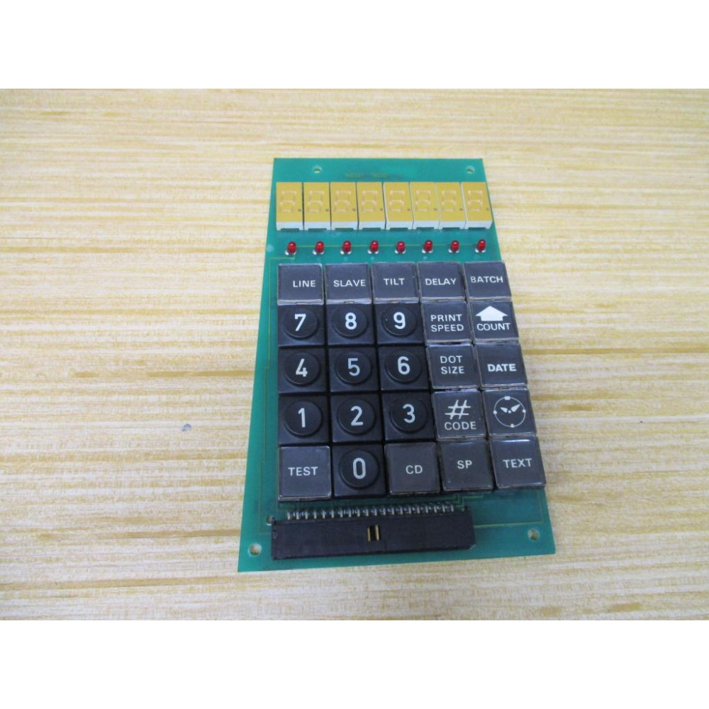 Matthews Swedot 782301 Keypad Board - Used