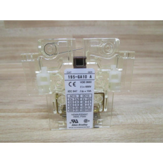 Allen Bradley 195-GA10 Contact Block 195GA10 WHardware Kit