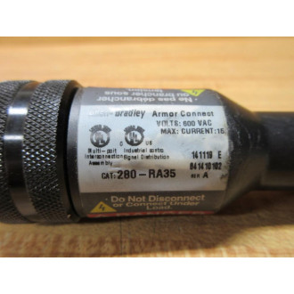 Allen Bradley 280RA35 280-RA35 Reducing Adapter - New No Box