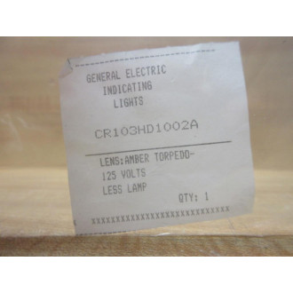 General Electric CR103HD1002A GE Indicating Light WOut Lens