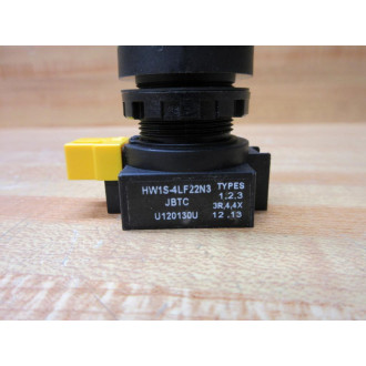 IDEC HW1S-4LF22N3 Selector Switch HW1S4LF22N3 - New No Box