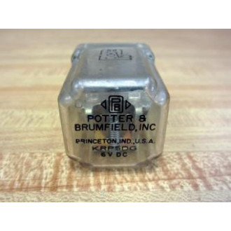 Potter & Brumfield KRP5DG-6V DC Relay KRP5DG-6VDC - Used