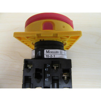 Cutler-Hammer Eaton Moeller T0-2-1 Rotary Switch - Refurbished