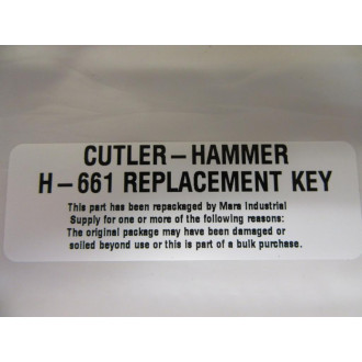 Cutler-Hammer Eaton H-661 Key
