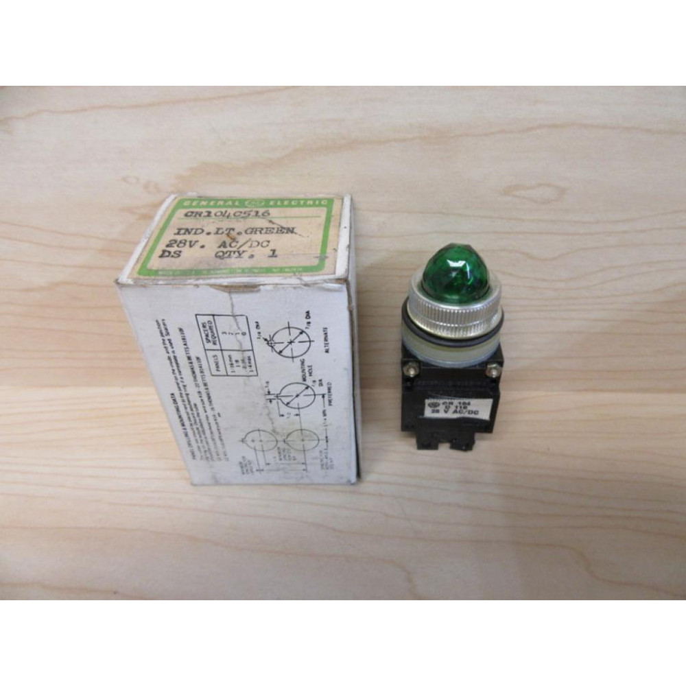 General Electric CR104C516 Pilot Light