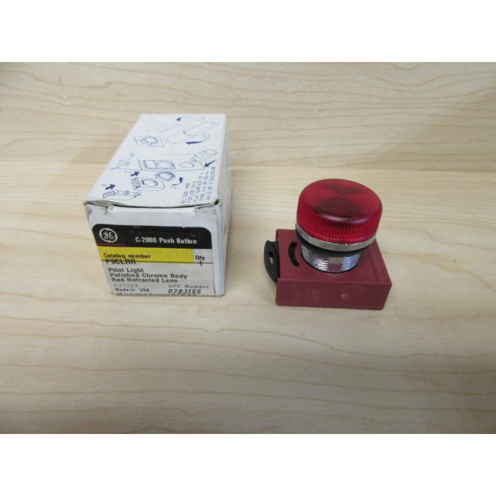 General Electric P9CLRR Pilot Light Assembly