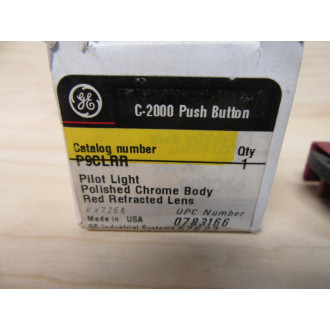 General Electric P9CLRR Pilot Light Assembly