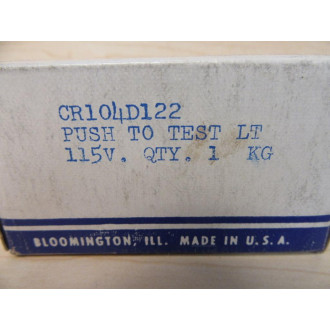 General Electric CR104D122 Push Button Switch