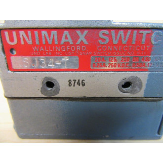 C & K Unimax KSJ34-T Limit Switch - Used
