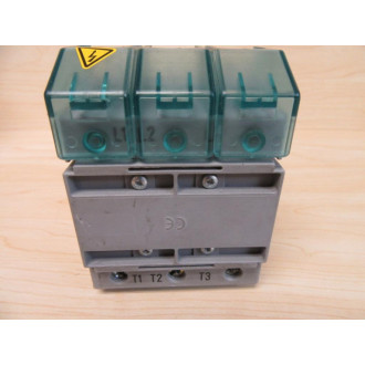 Siemens 3LD2804-0TK51 Disconnect Switch WO Rotary Knob - Used