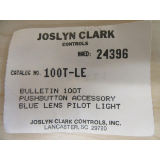 Joslyn Clark Sylvania 100T-LE Lens Cap