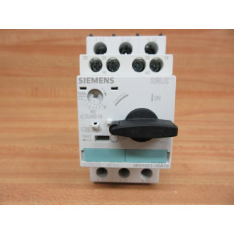 Siemens 3RV1021-1KA10 9-12.5A Circuit Breaker 3RV10211KA10 With 3RV1901-1F - New No Box