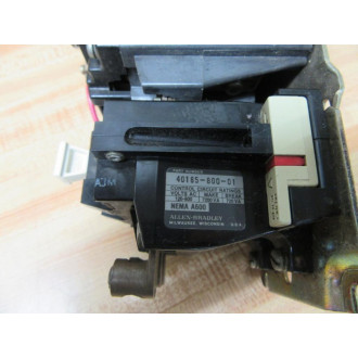 Allen Bradley 509-COD Starter 509-C0D Series A W40185-800-01 - Used