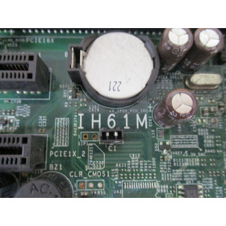 Lenovo IH61M ThinkCentre Mother Board Ver. 1.0, Damaged Connectors - Parts Only